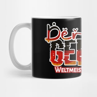 Qatar World Cup 2022. Germany flag. Mug